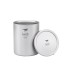 Taza de titanio doble pared y tapa 450 ml Keith con la tapa quitada
