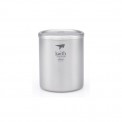 Taza de titanio doble pared y tapa 450 ml Keith