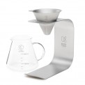 Cafetera de titanio y borosilicato Pour Over kit Keith