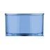 Depósito superior Acala Quell Mini azul para llenar el agua en el filtro por gravedad de Acala Quell Mini color azul