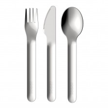 Cada Set cubiertos infantiles Zoku incluye: cuchara, cuchillo y tenedor