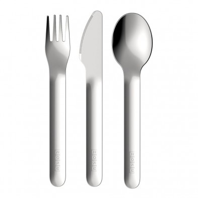 Cada Set cubiertos infantiles Zoku incluye: cuchara, cuchillo y tenedor Cada Set cubiertos infantiles Zoku incluye: cuchara, cuchillo y tenedor