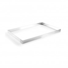 Molde rectangular acero inoxidable 18/10 de tamaño 30 x 40 cm de Lacor