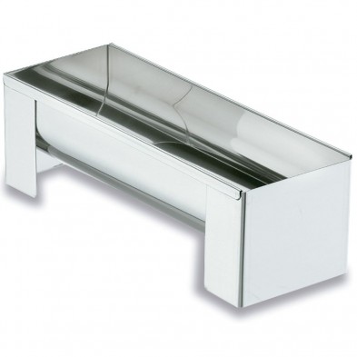 Molde media caña de acero inoxidable 18/10 con un tamaño de 50 cm de largo de la marca Lacor Molde media caña de acero inoxidable 18/10 con un tamaño de 50 cm de largo de la marca Lacor