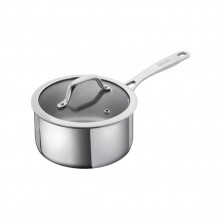 ALLROUND Cacerola 1.0 L · Ø 14 cm de acero inoxidable con tapa y válvula