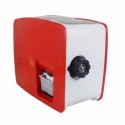 Extractor de aceite vegetal Yoda en color rojo y blanco de la marca Yoda