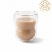 Vaso doble pared borosilicato Flor Vida Nature's Design