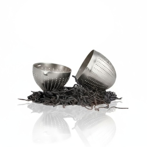 Infusor titanio Keith con hojas de té verde