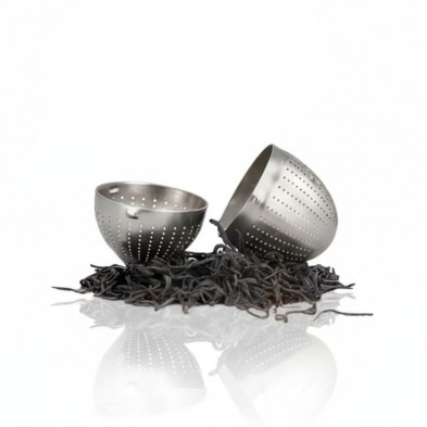 Infusor titanio Keith con hojas de té verde Infusor titanio Keith con hojas de té verde