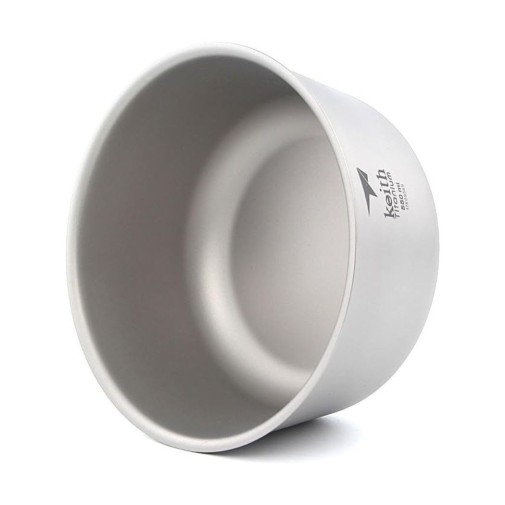 foto vista interior del Bol titanio doble pared 550 ml Keith