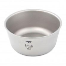 Foto frontal del Bol titanio doble pared 550 ml Keith