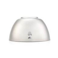 Cuenco de titanio doble pared 550 ml Keith boca abajo