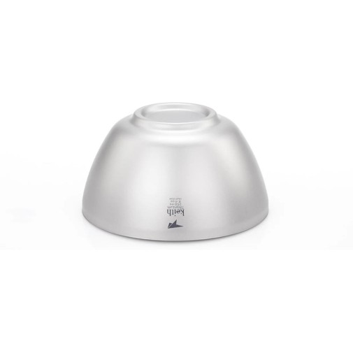 Cuenco de titanio doble pared 250 ml Keith boca abajo