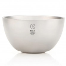 Cuenco de titanio doble pared 850 ml Keith