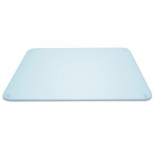 Tabla de cortar de vidrio templado mediana Pebbly