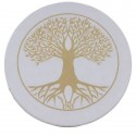 Plato bandeja de piedra natural Árbol de la Vida
