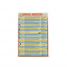 Lámina de Especias Curativas página delantera