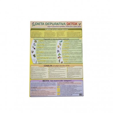 Lámina dieta depurativa DETOX