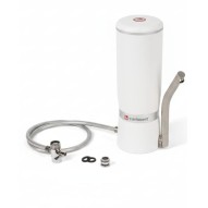 Filtro de agua blanco Basic para encimera Sanuno Grande con grifo y roscas M24 y M22
