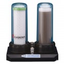 Foto frontal del Filtro bajo encimera Descalcificador DUO Carbonit
