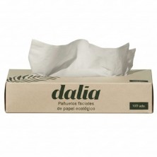 Caja de cartón de 100 unidades de Pañuelos faciales Dalia