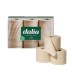 rollo de Papel higiénico 6 rollos Dalia ampliado con fondo blanco