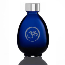 Botella de vidrio Egg of Life OM Vitbot con tapón de rosca de acero