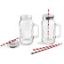 Set jarras Mix&Go Lacor con las 4 pajitas y sus tapas
