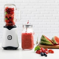 Batidora Personal Mix&Go Vidrio Lacor, Compacta y Potente