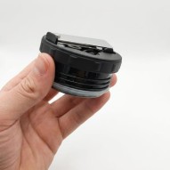 tapón rosca de pp Termo de acero inoxidable con cuchara Biodora