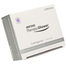 Packaging cerrado del Pack 2 repuestos filtro ducha terapéutica Waters con aroma a lavanda