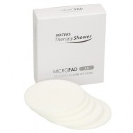 Packaging del pack ahorro de 5 almohadillas MicroPAD ducha terapéutica Waters