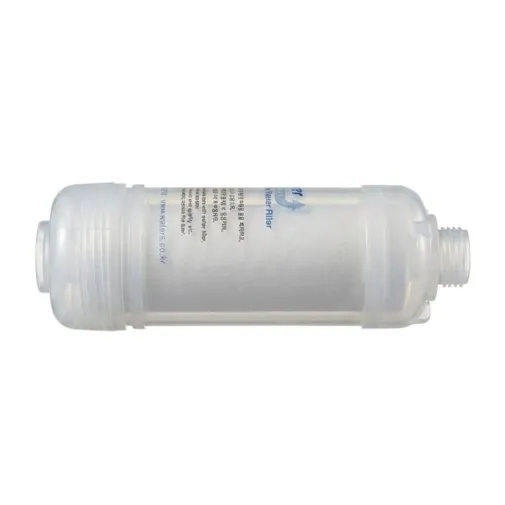Filtro de sedimentos para la Ducha Waters colocado de manera horizontal