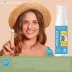 Flyer informativo del Protector solar natural SPF 30 fluido Biocenter 100 ml