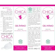Caja exterior del Gel lubricante íntimo natural Biocenter con aloe vera y caléndula 100 ml