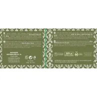 Embalaje informativo del Jabón de Alepo natural Biocenter 35% aceite de bayas de laurel 200 g