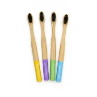 Cepillos de dientes para niños de bambú Biocenter (Pack 4)