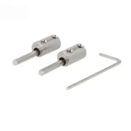 Adaptador de electrodos para Ionic-Pulser® (1 a 4 mm) vista frontal con su llave allen