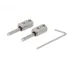 Adaptador de electrodos para Ionic-Pulser® (1 a 4 mm) vista frontal con su llave allen