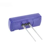 Ejemplo de electrodos de plata conectados al generador IONIC PULSER PRO3 con los adaptadores