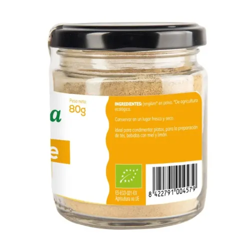 Jengibre en polvo bio Vegetalia 80 g