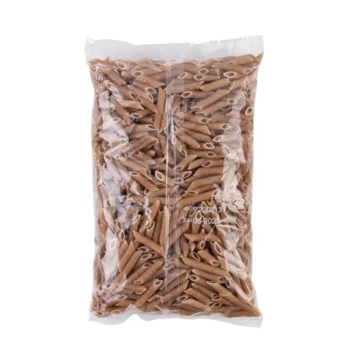 Vista trasera del envase de los Macarrones de espelta integral bio Vegetalia 500 g