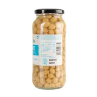 Garbanzos cocidos bio esterilizados Vegetalia 540 g trasera