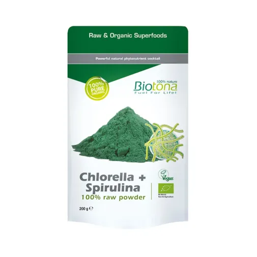 Chlorella + Spirulina bio Biotona 250 g