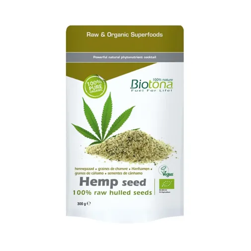 Cáñamo en grano raw bio Biotona 300 g