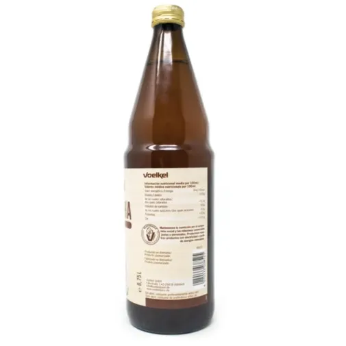 Kombucha bio Voelkel (750 ml) pack 6 unidades información trasera