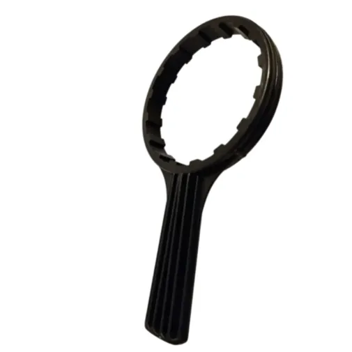 Foto en vertical de la Llave de apertura y cierre para el filtro Sanuno Carbonit Classic y Basic