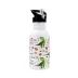 Botella de acero inoxidable Dinosaurio con fondo blanco 500 ml Biodora