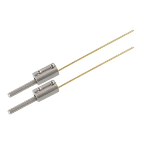 Electrodos de oro puro 99,99% Medionic conectores de acero inoxidable para generador Ionic Pulser PRO3