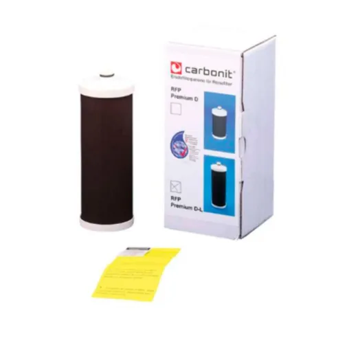 Packaging del Cartucho filtro RFP LONG Premium Carbonit